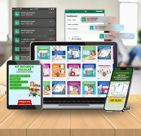 Revenda Atividades Kids 51 5.1 img bn plr