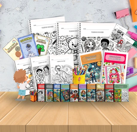 Revenda Atividades Kids 52 5.2 img bn plr